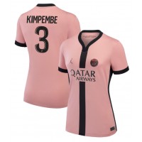 Paris Saint-Germain Presnel Kimpembe #3 Tretí Ženy futbalový dres 2024-25 Krátky Rukáv